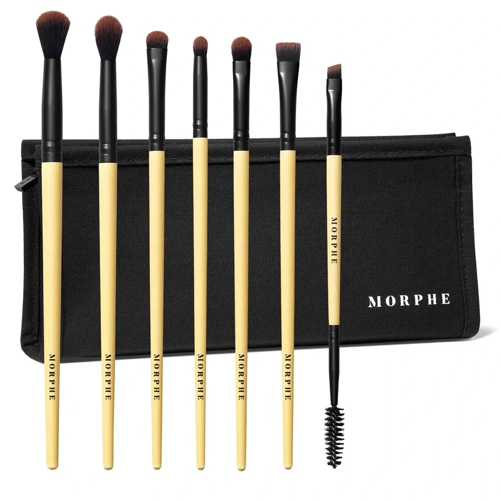 MORPHE EARTH TO BABE 7-PIECE BAMBOO EYE BRUSH SET - Picture 1 of 9